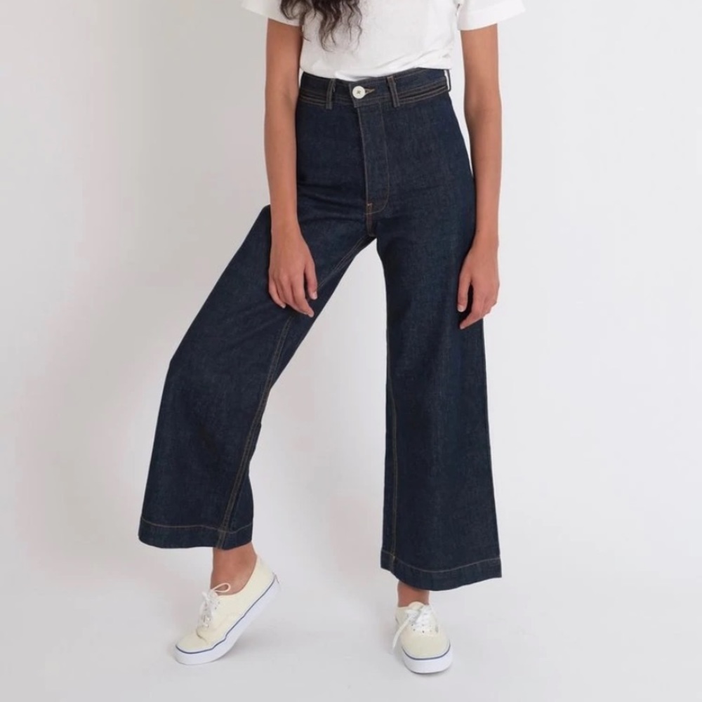 Jesse Kamm Japanese denim Sailor pants